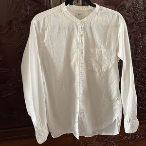 Uniqlo shirts , white 100% cotton